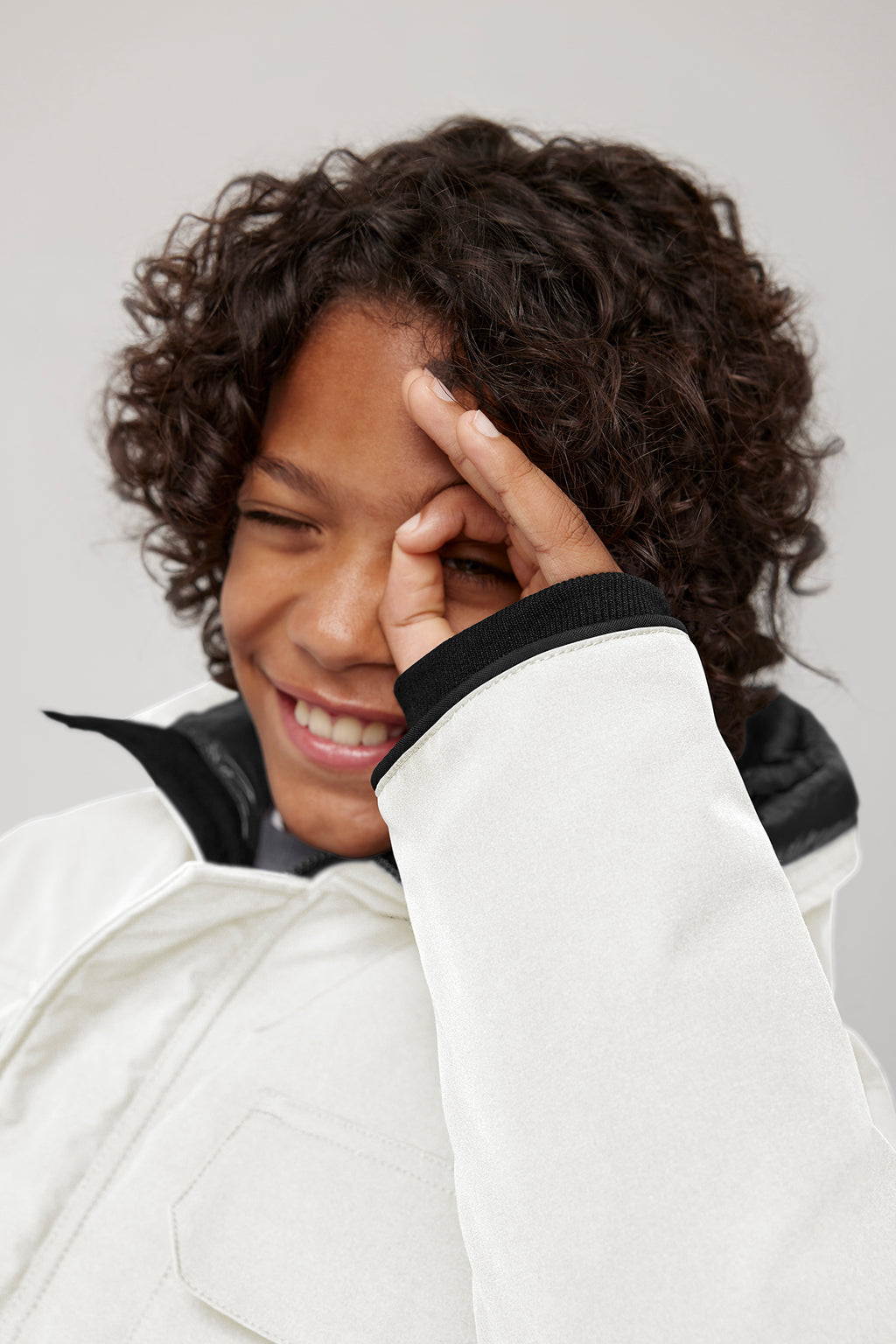 Youth Expedition Parka (Kids) - North Star White