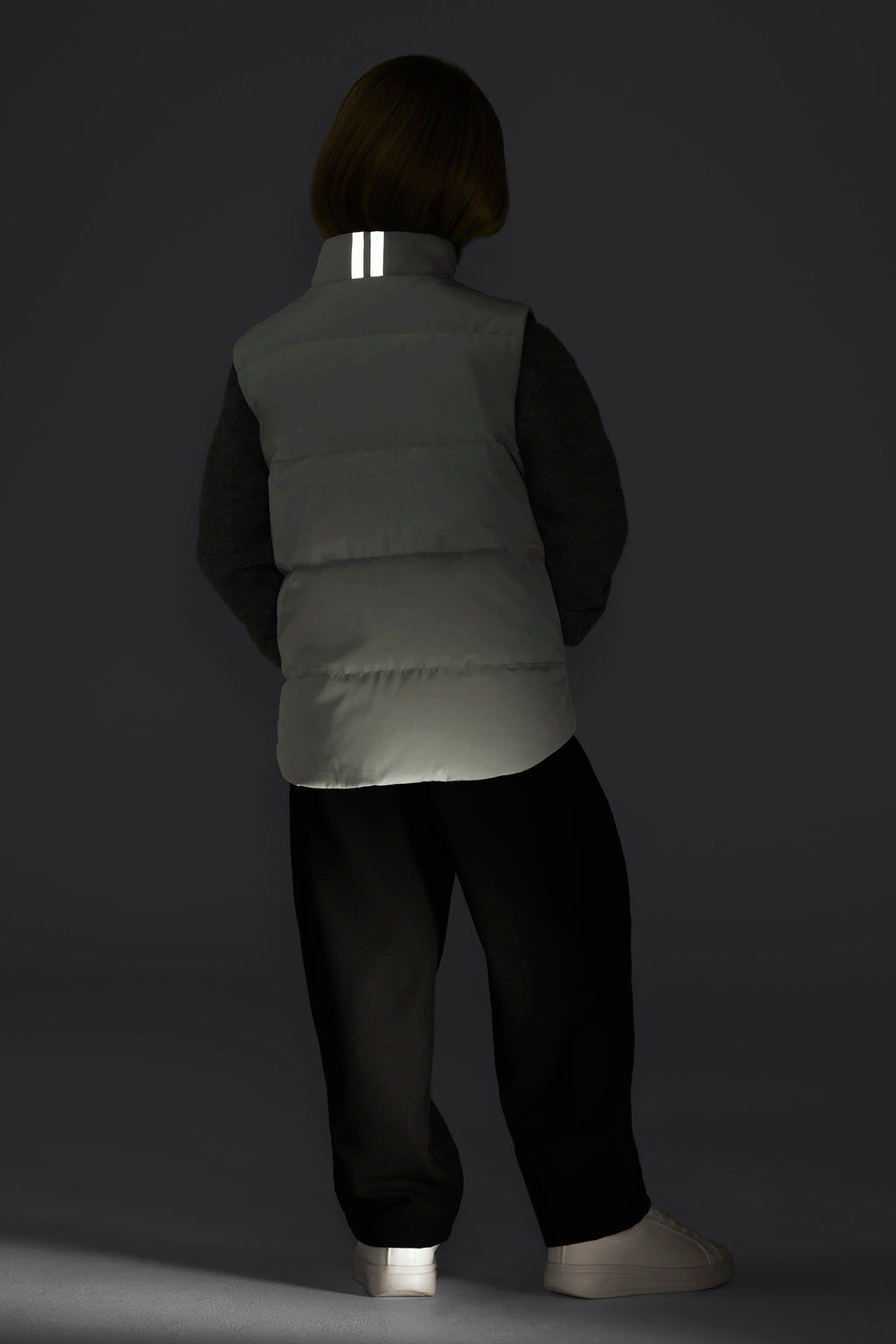 Kids Vanier Vest (Kids) - North Star White - Image 5