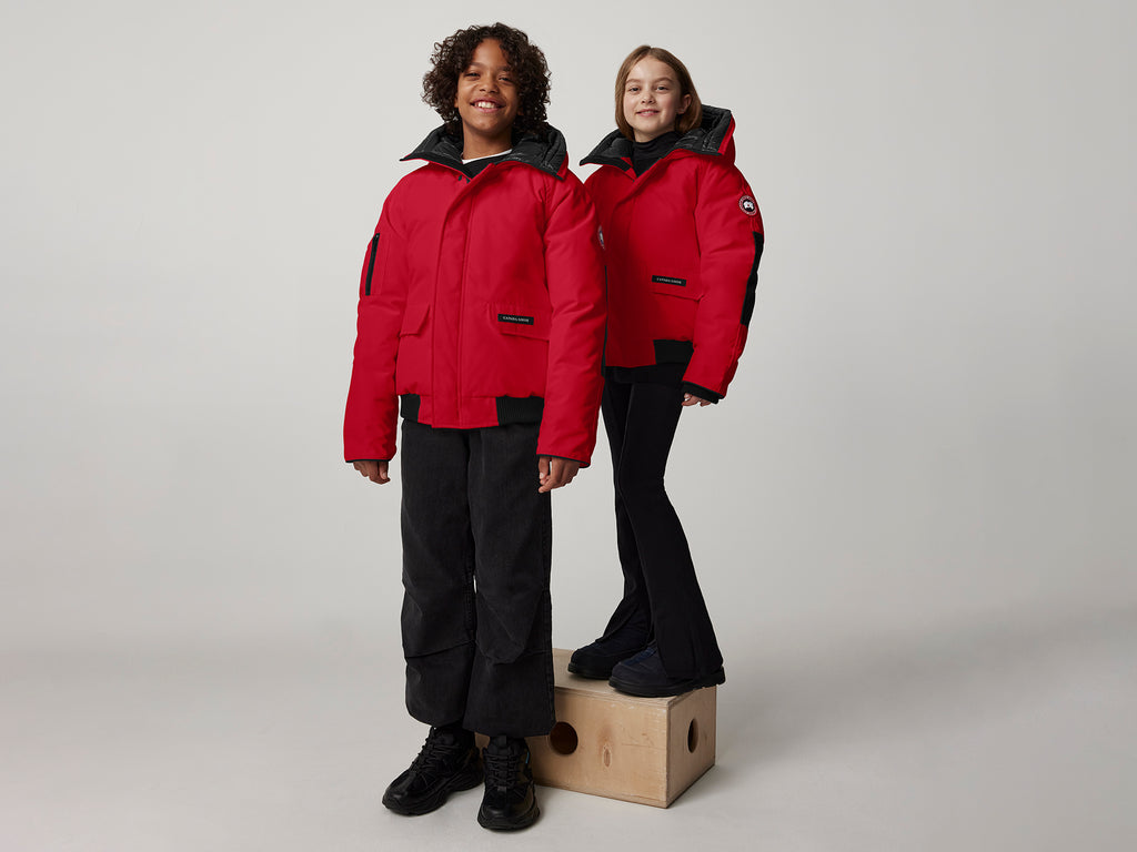 Youth Chilliwack Bomber (Kids) - Fortune Red