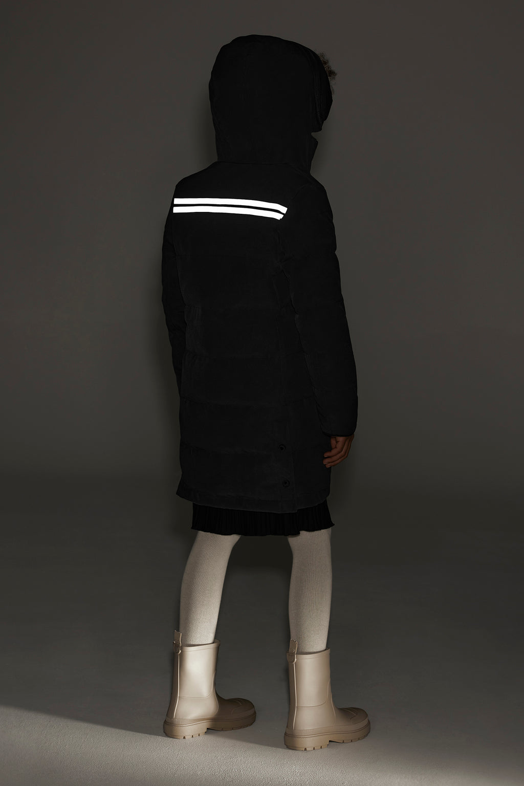 Youth Juniper Parka (Kids) - Black - Image 5