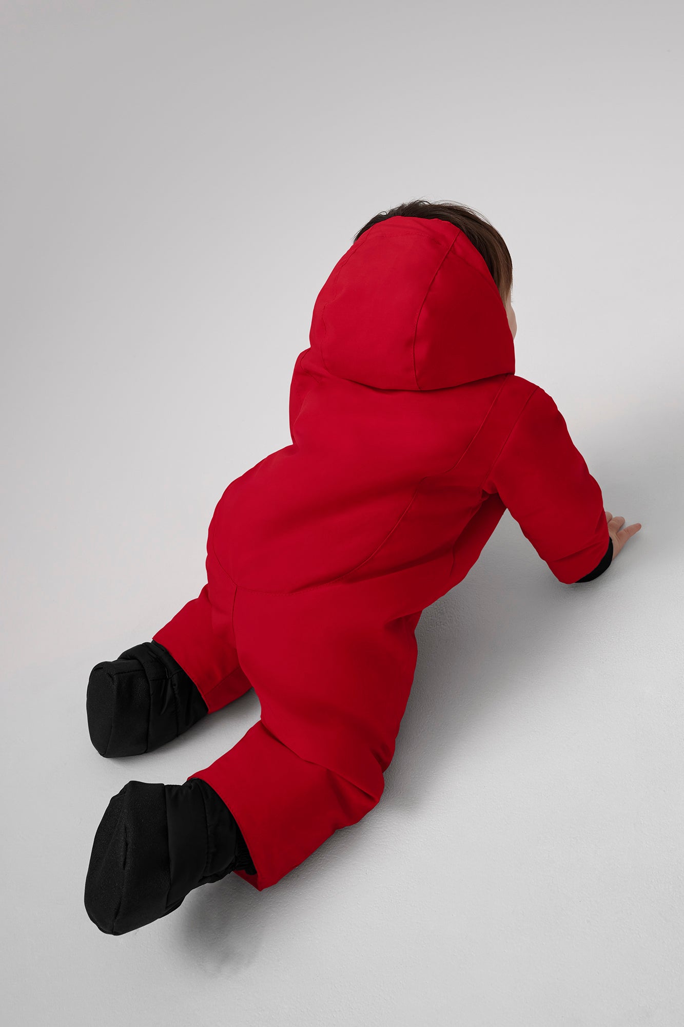 Baby Lamb Snowsuit (Kids) - Fortune Red