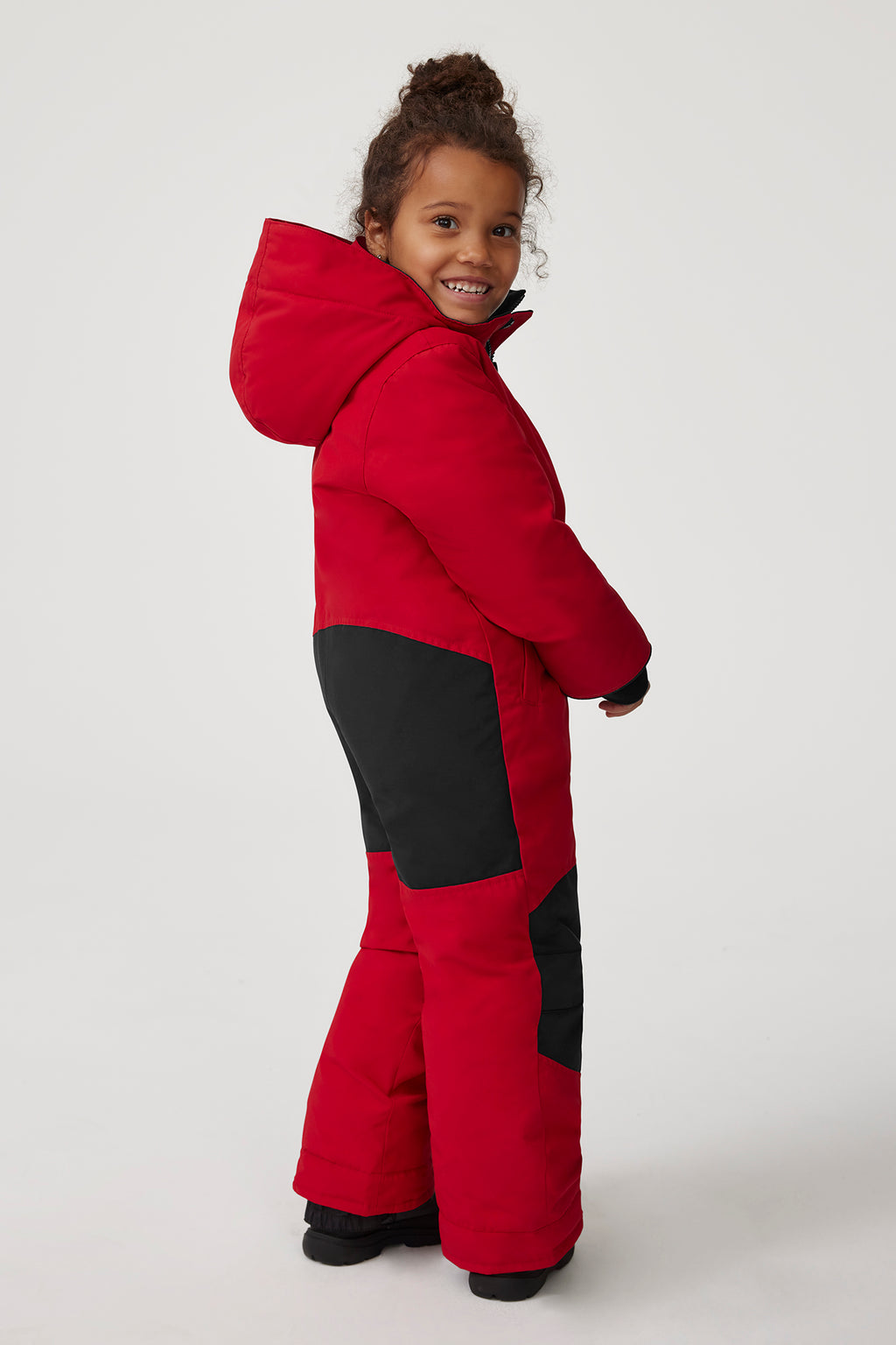 Kids Grizzly Snowsuit (Kids) - Fortune Red