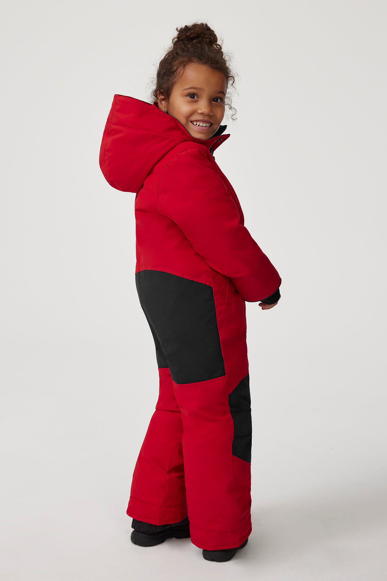 Kids Grizzly Snowsuit (Kids) - Fortune Red