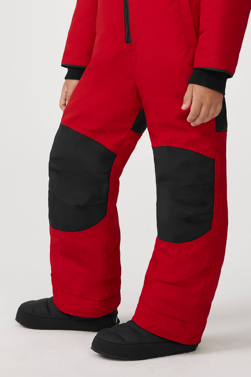 Kids Grizzly Snowsuit (Kids) - Fortune Red - Image 5