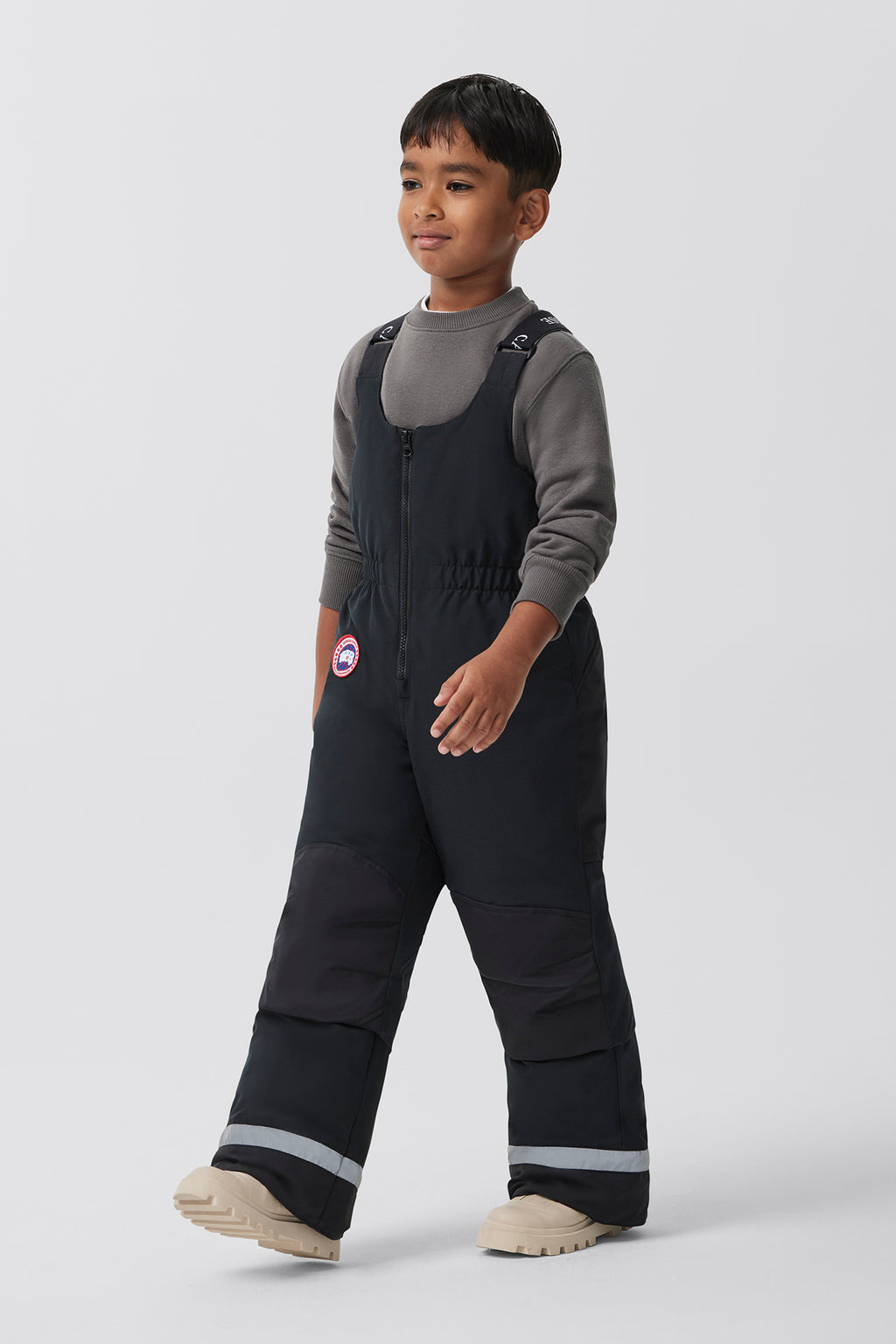 Kids Eaglet Bib Overall (Kids) - Black