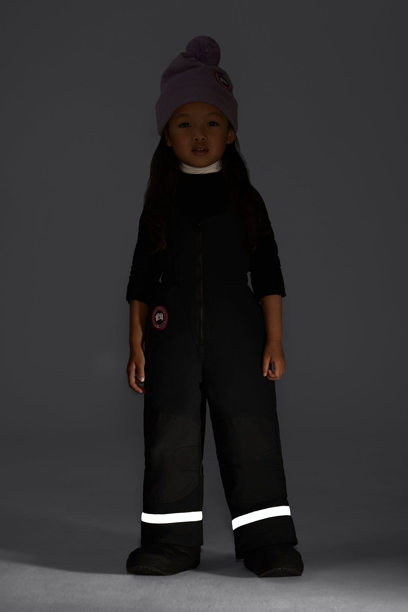 Kids Eaglet Bib Overall (Kids) - Black - Image 5