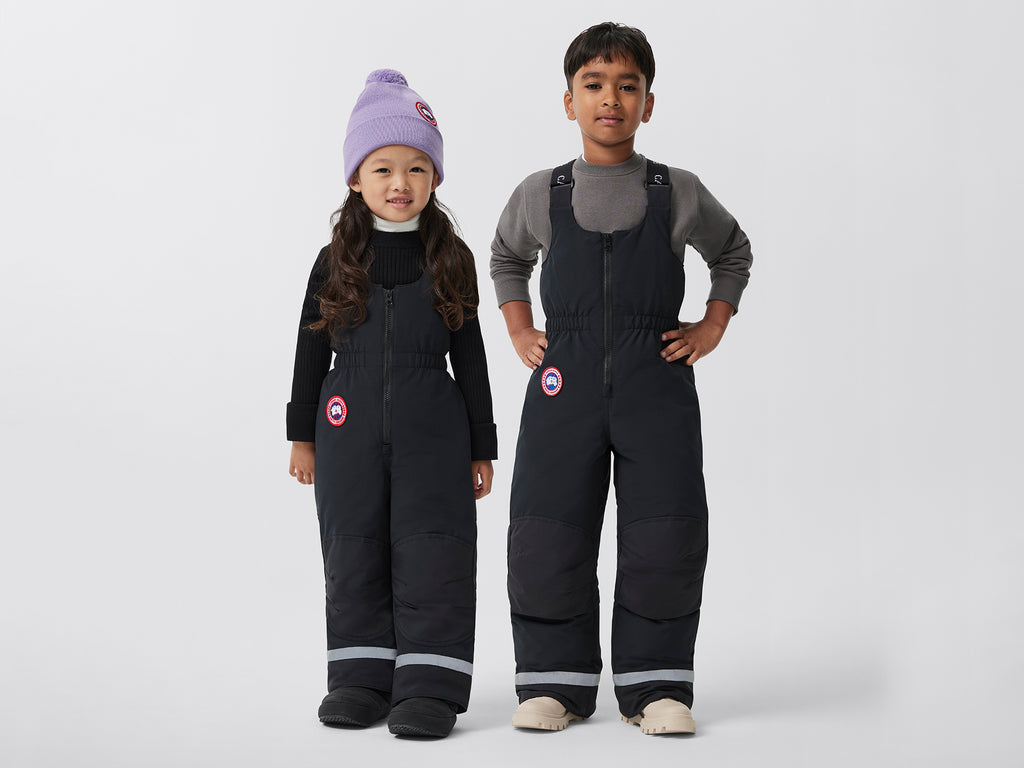 Kids Eaglet Bib Overall (Kids) - Black