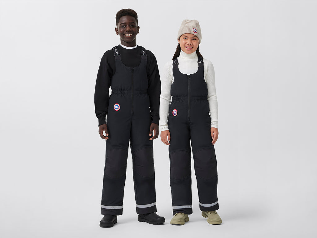 Youth Eaglet Bib Overall (Kids) - Black