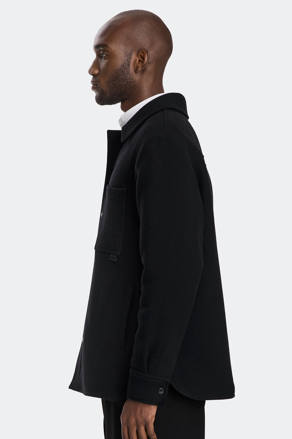 Atkinson Shirt Jacket - Black