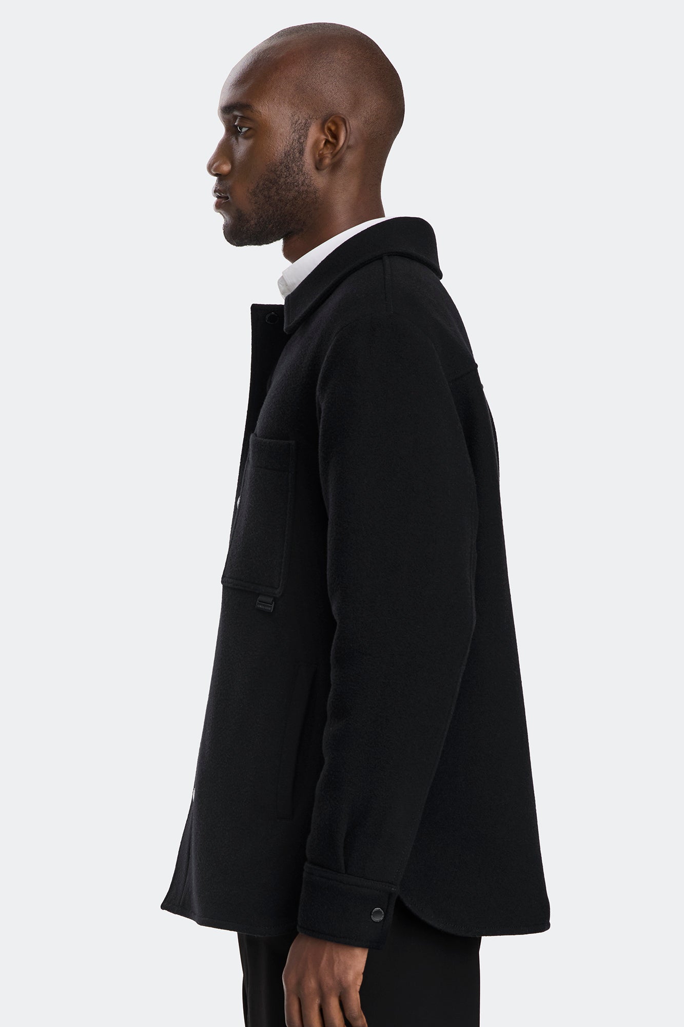 Atkinson Shirt Jacket - Black
