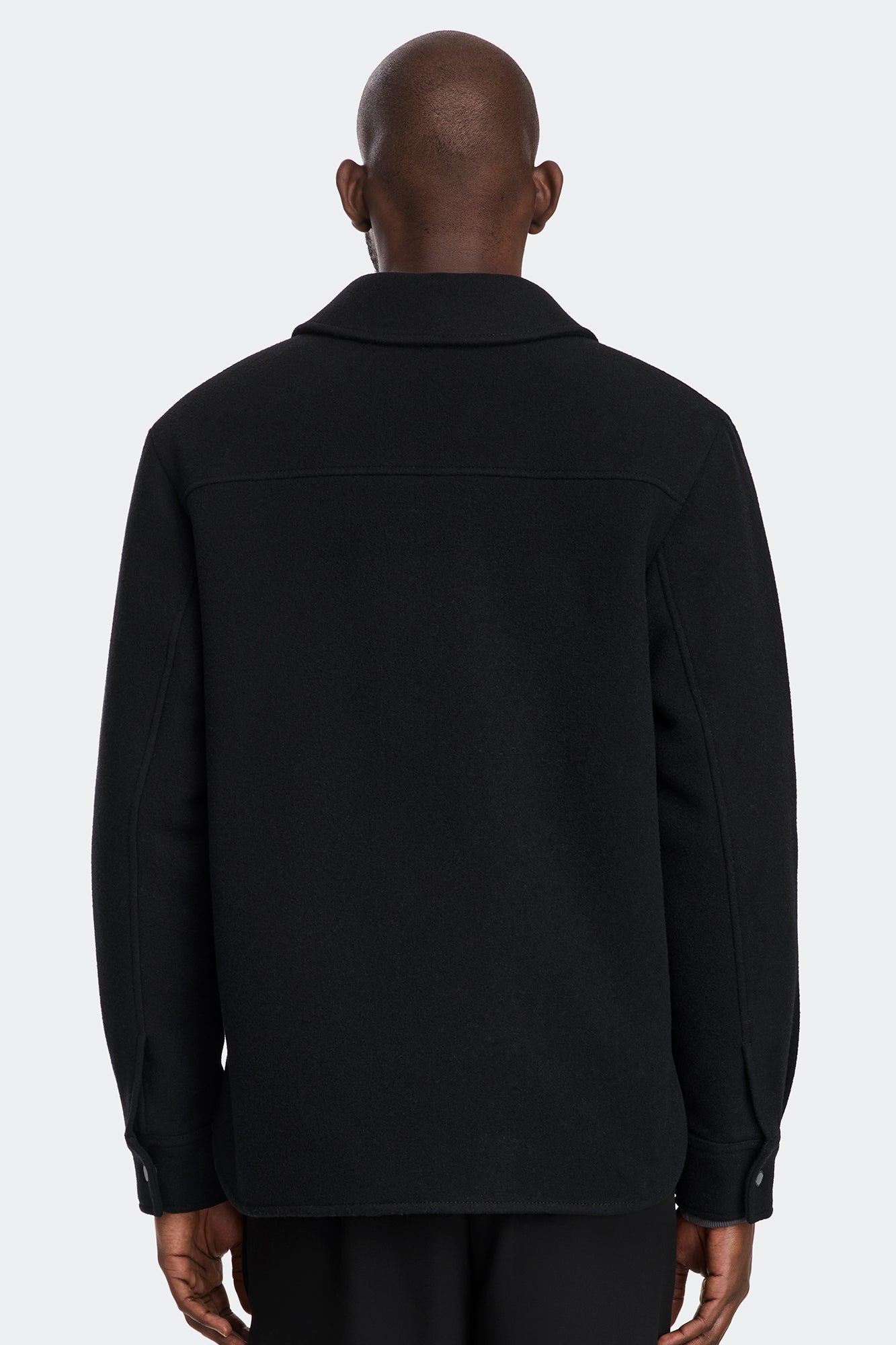 Atkinson Shirt Jacket - Black - Image 4