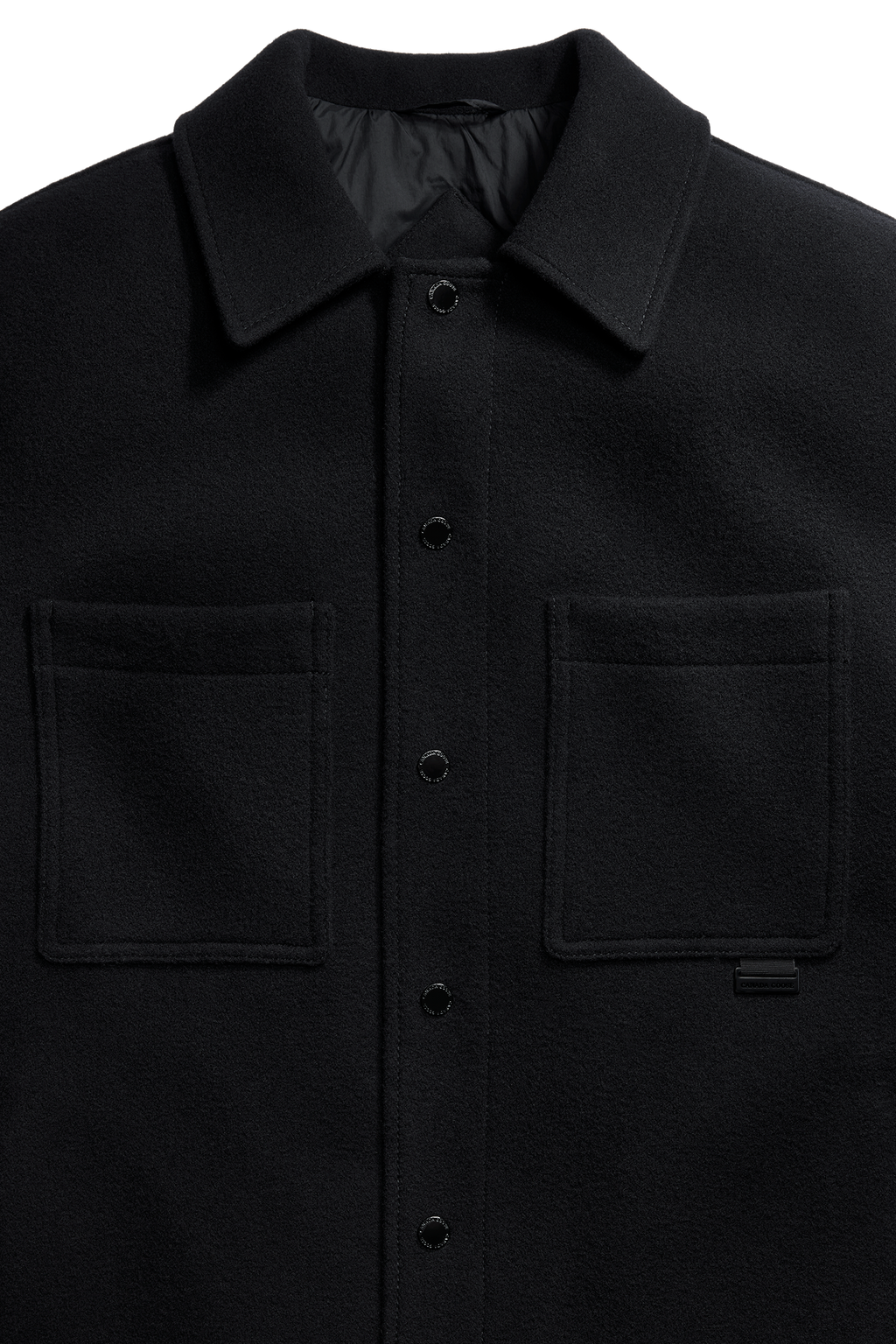Atkinson Shirt Jacket - Black - Image 6