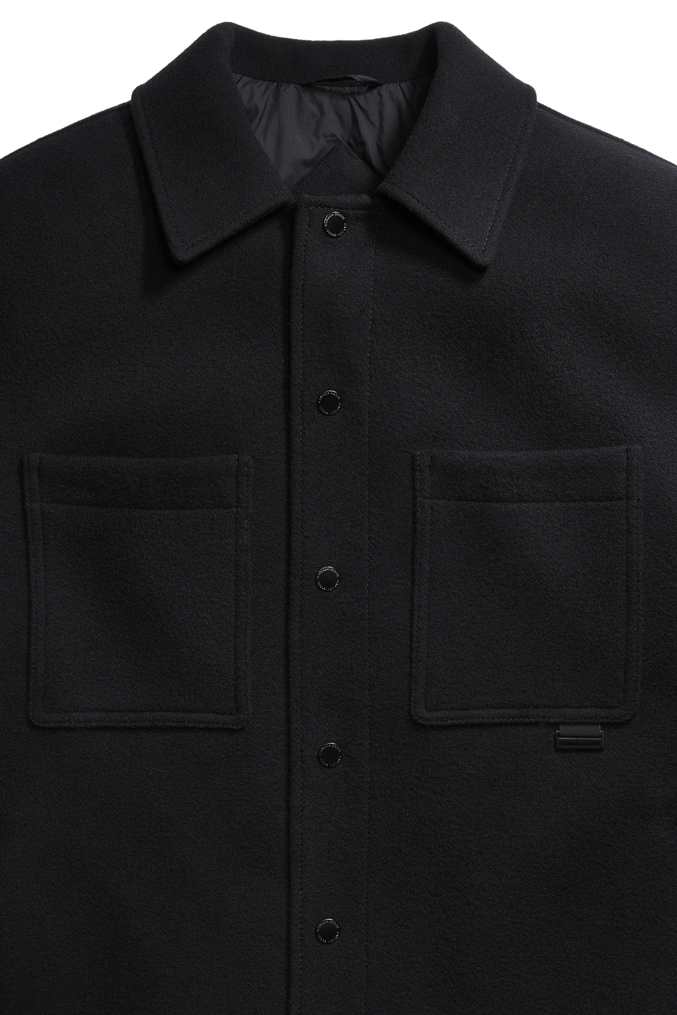 Atkinson Shirt Jacket - Black - Image 6