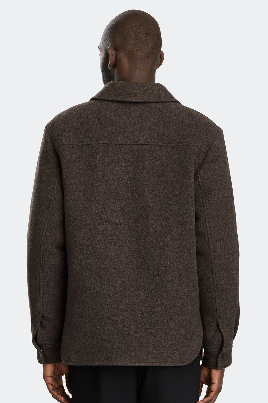 Atkinson Shirt Jacket - Heather Espresso - Image 4