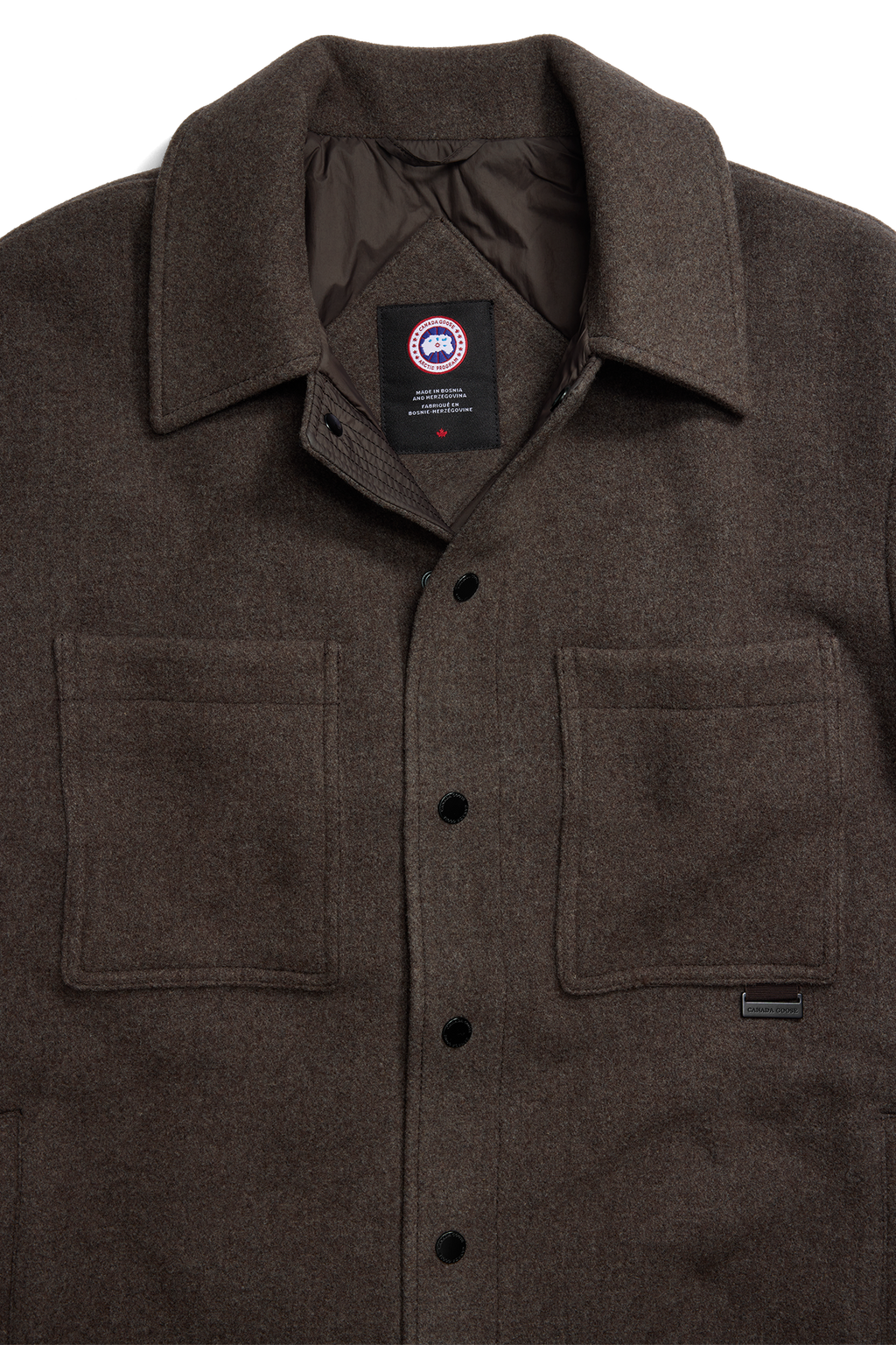 Atkinson Shirt Jacket - Heather Espresso - Image 6