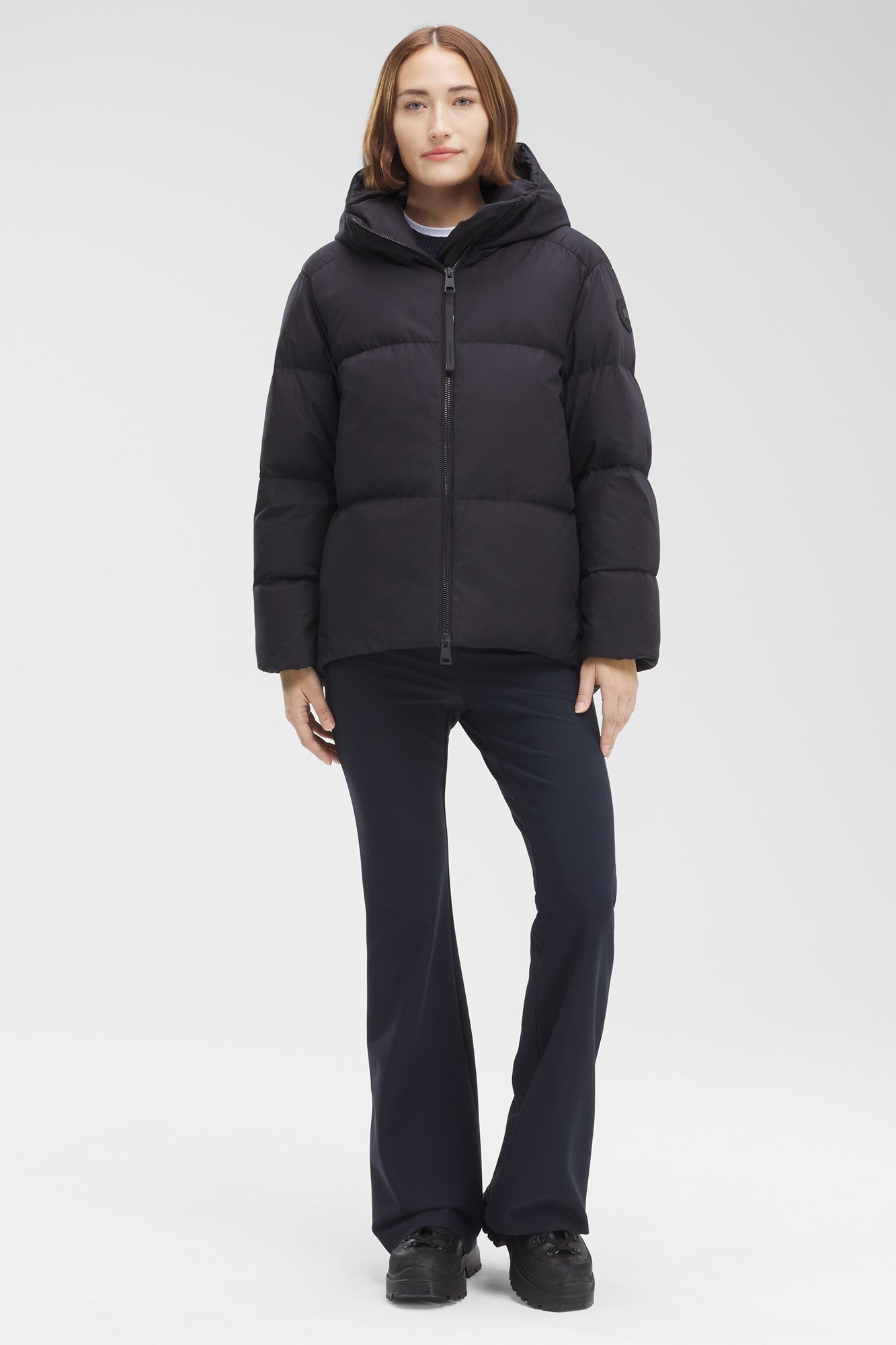 Garnet Puffer (Women) - Black