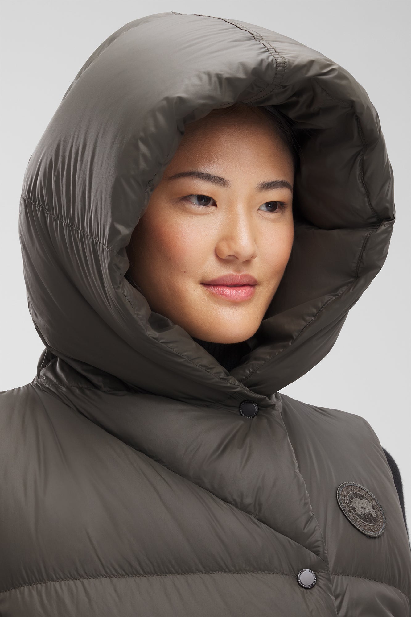 Rhoda Hooded Vest (Women) - Volcano