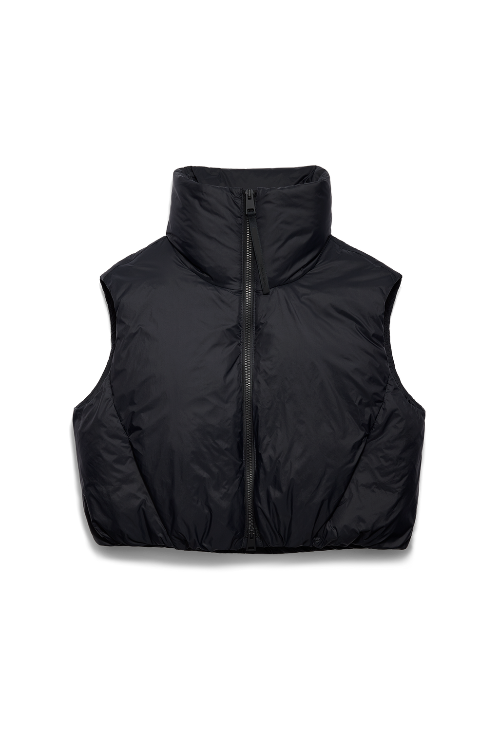 Spessa Cropped Vest (Women) - Black