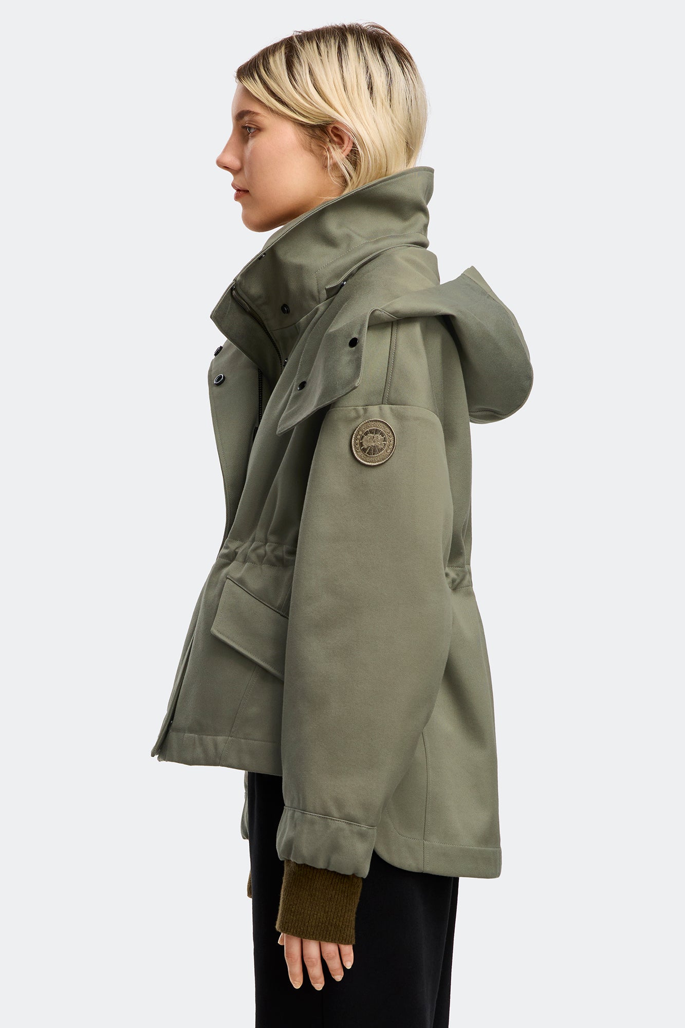 Olivine Jacket (Women) - Smokey Sage