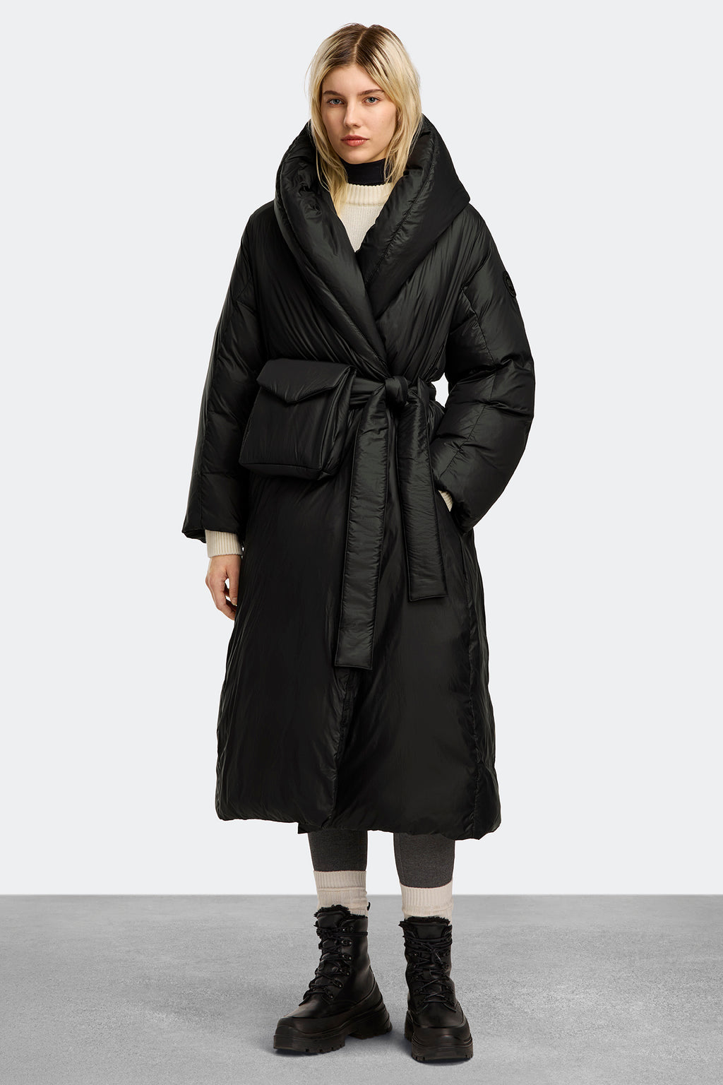 Elie Blanket Coat (Women) - Black