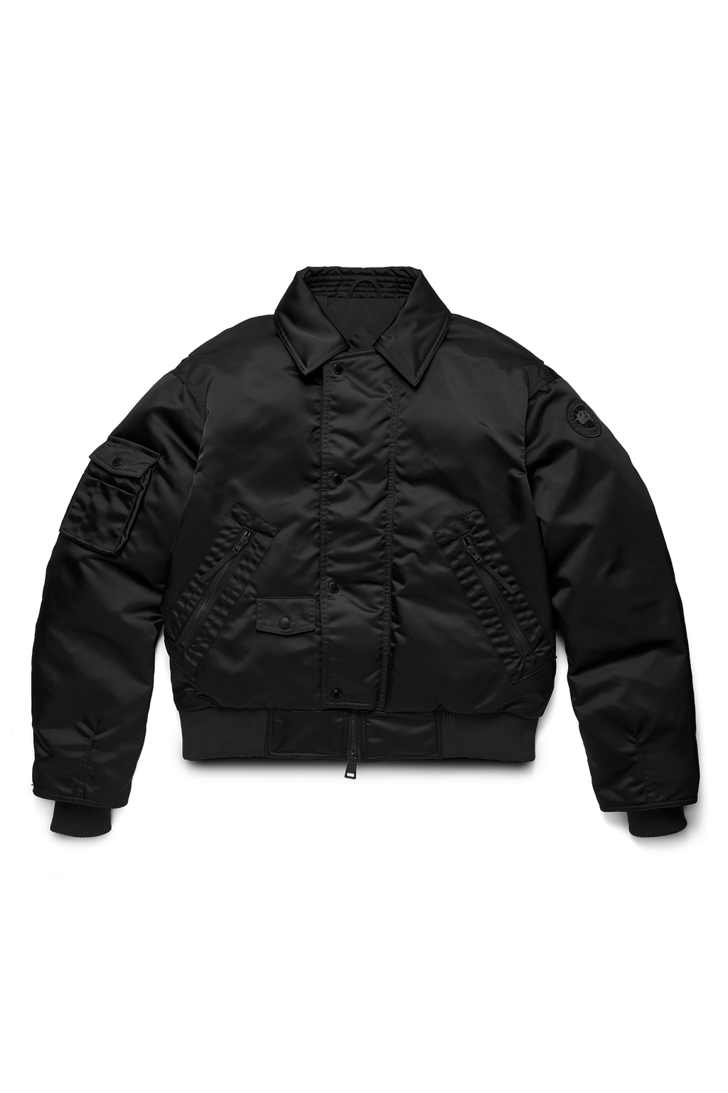 Seguin Aviator Bomber - Black - Image 5
