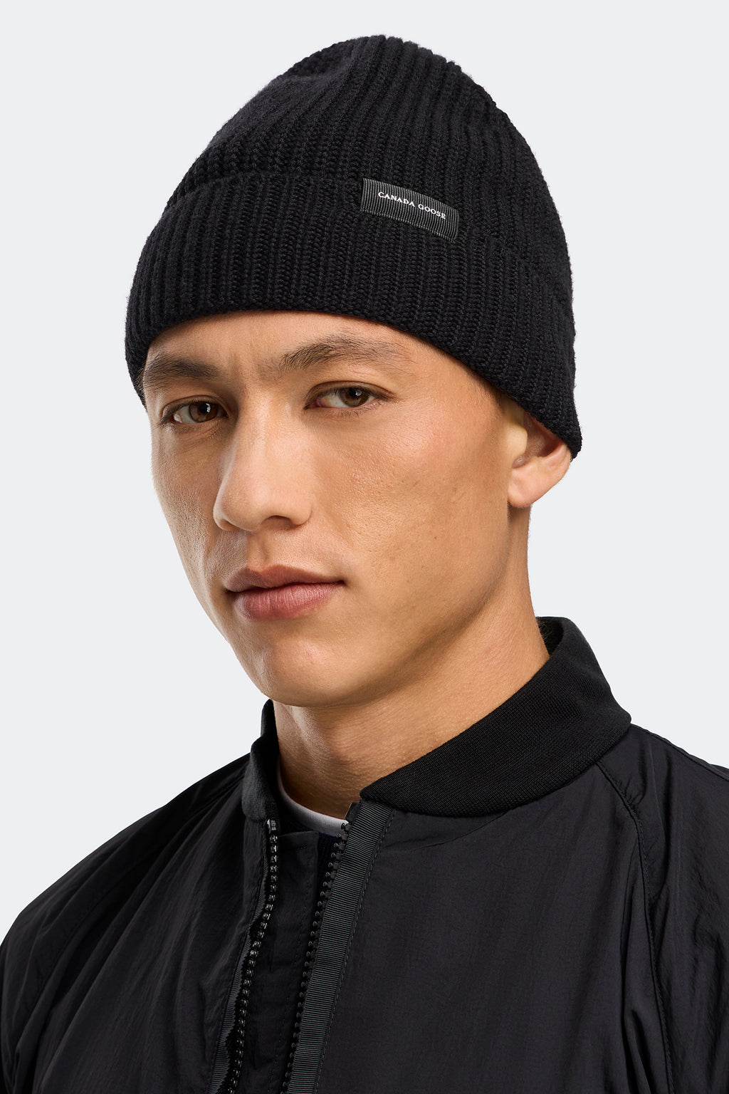 Rib Toque Wordmark - Black - Image 2