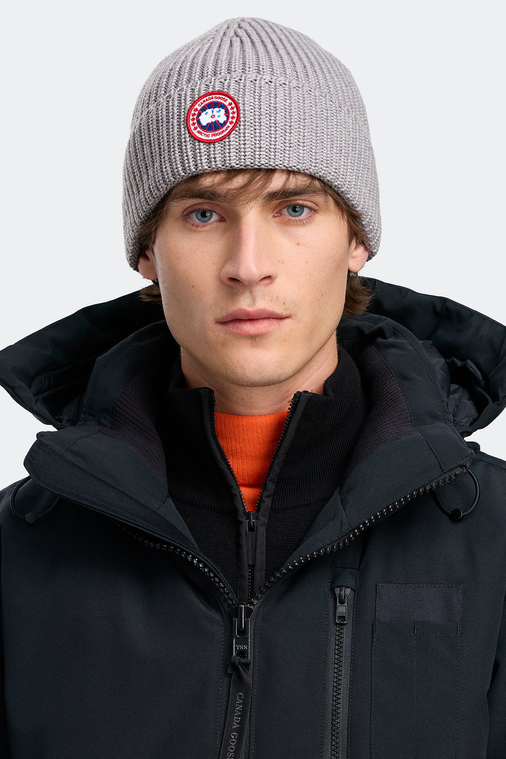Rib Toque - Heather Grey - Image 2