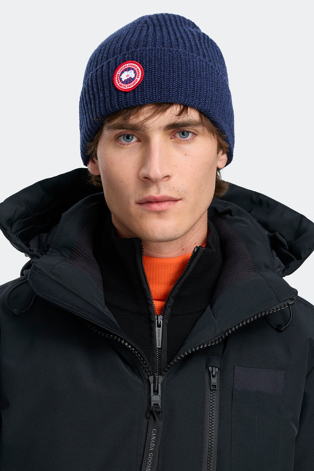 Rib Toque - Navy Heather - Image 2