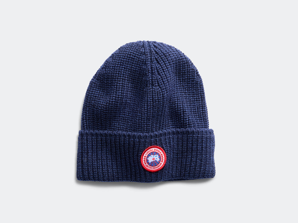 Rib Toque - Navy Heather