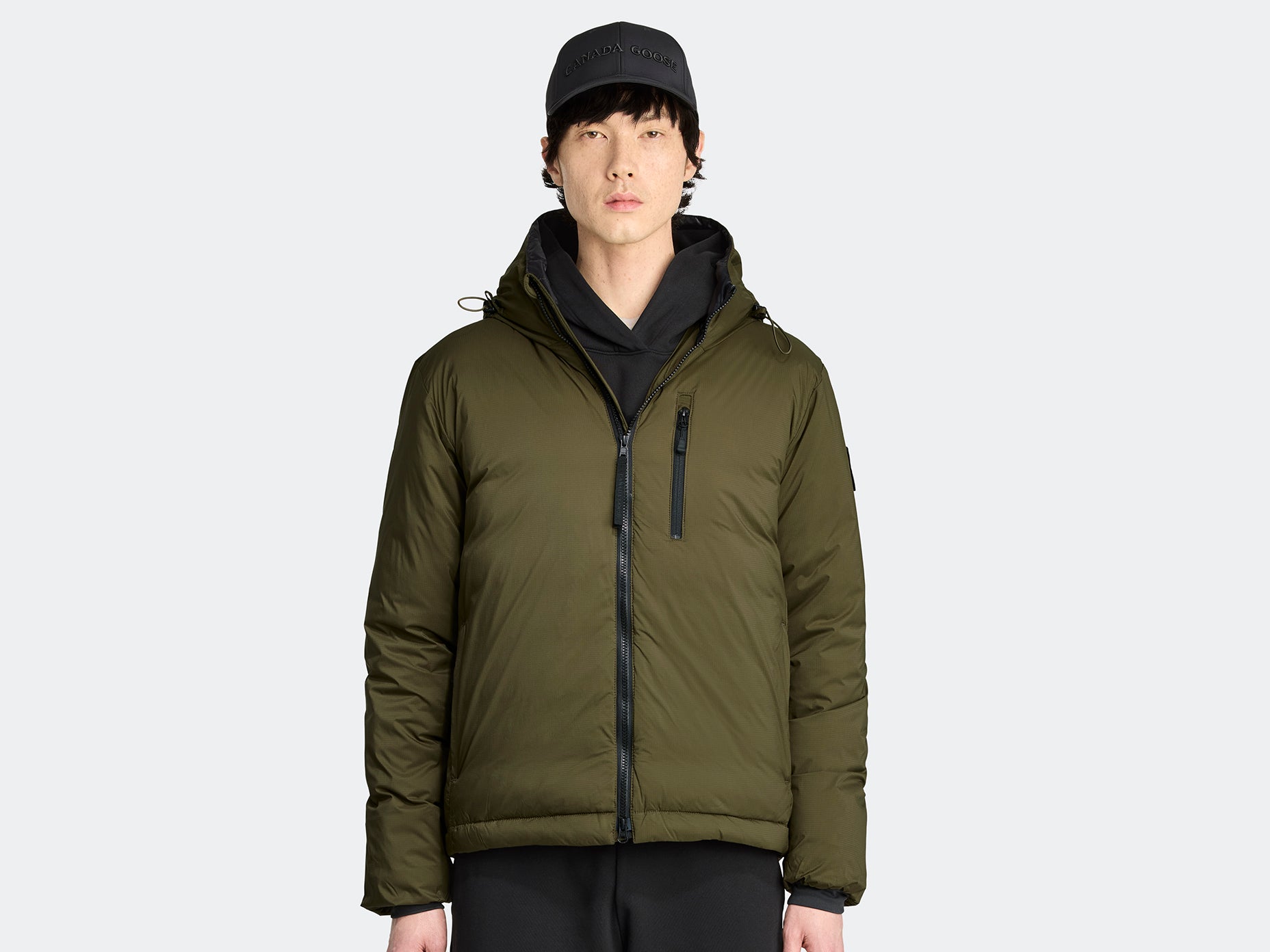Lodge Hoodie Black Label - Military Green