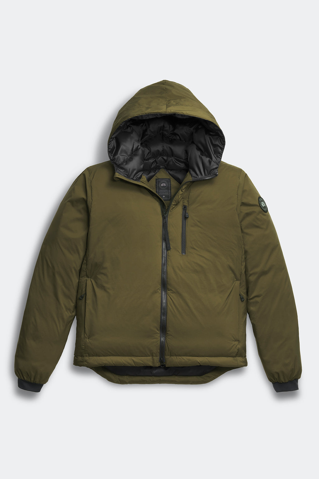 Lodge Hoodie Black Label - Military Green - Image 9