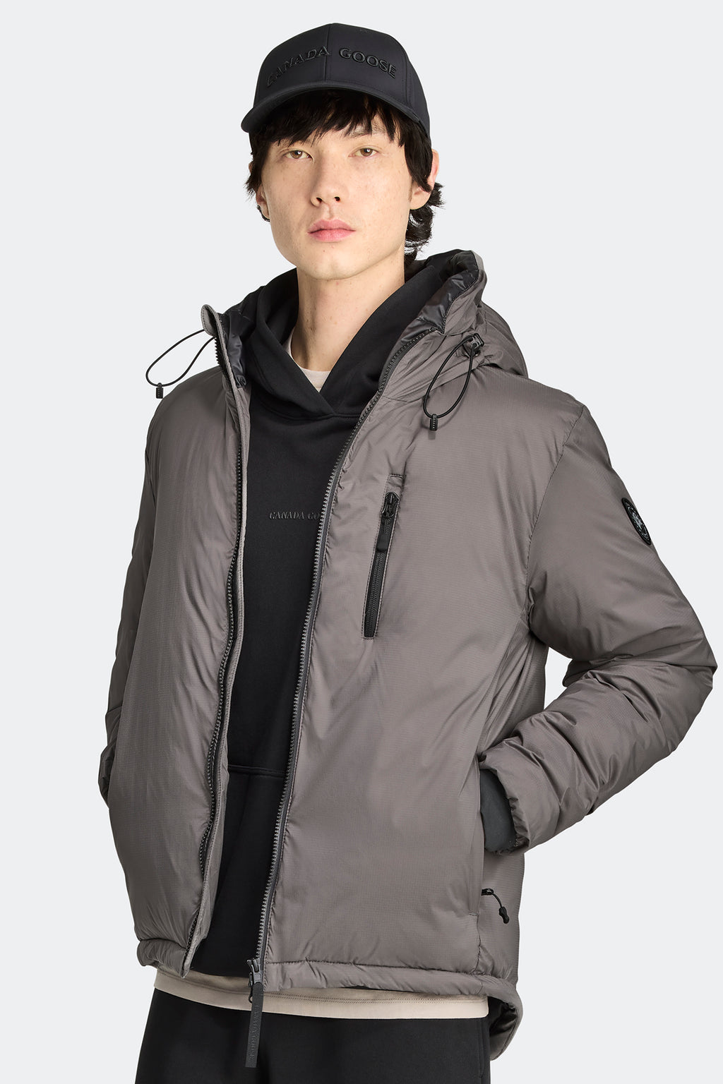 Lodge Hoodie Black Label - Coastal Grey