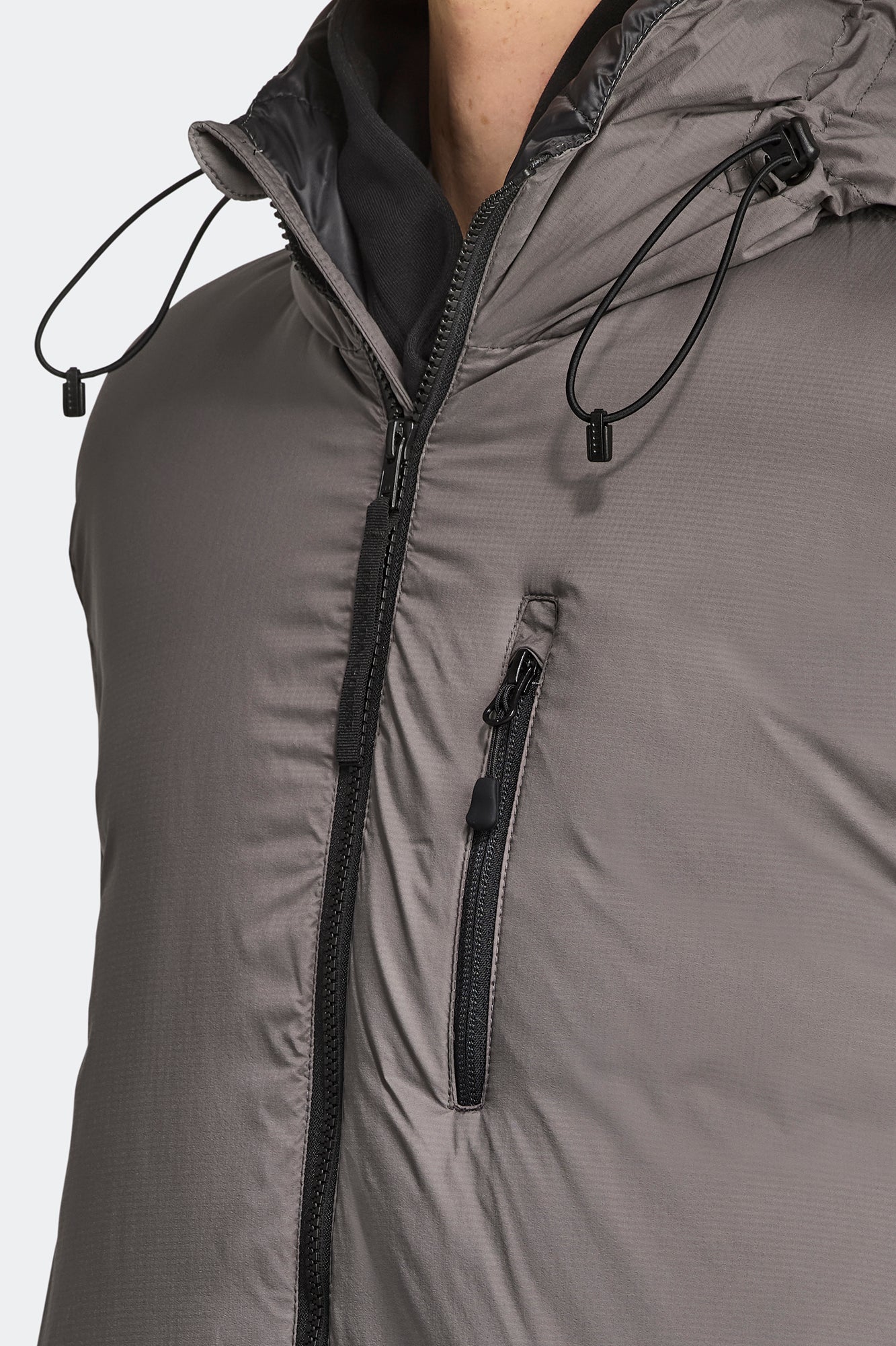 Lodge Hoodie Black Label - Coastal Grey - Image 7