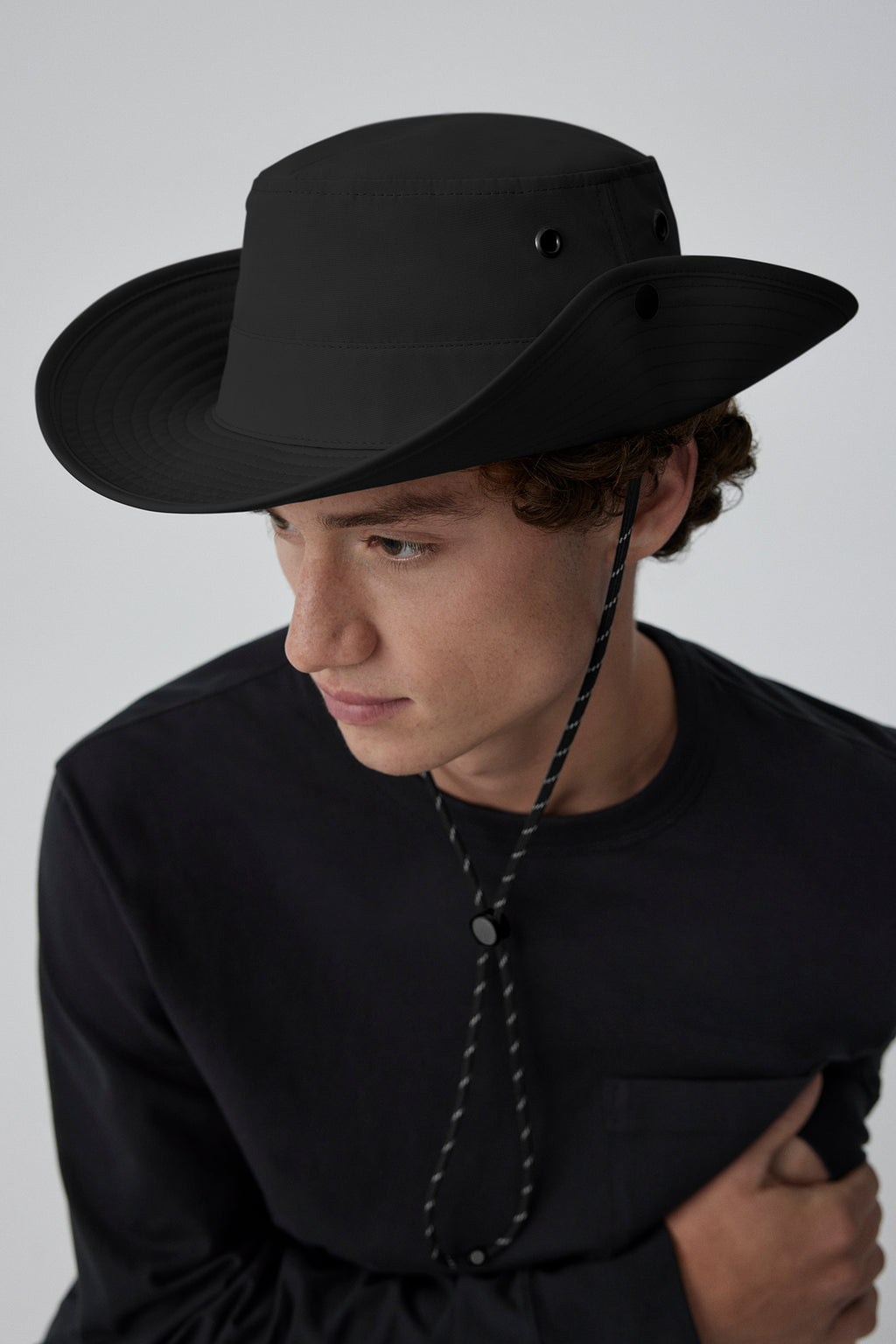 Venture Bucket Hat - Black - Image 4