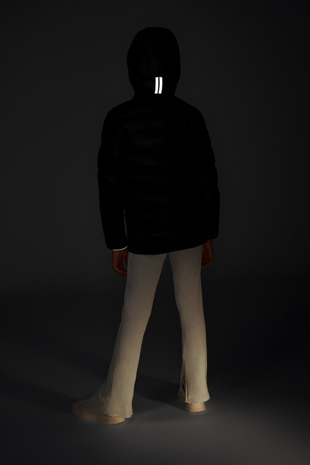 Youth Crofton Hoodie (Kids) - Black - Image 7