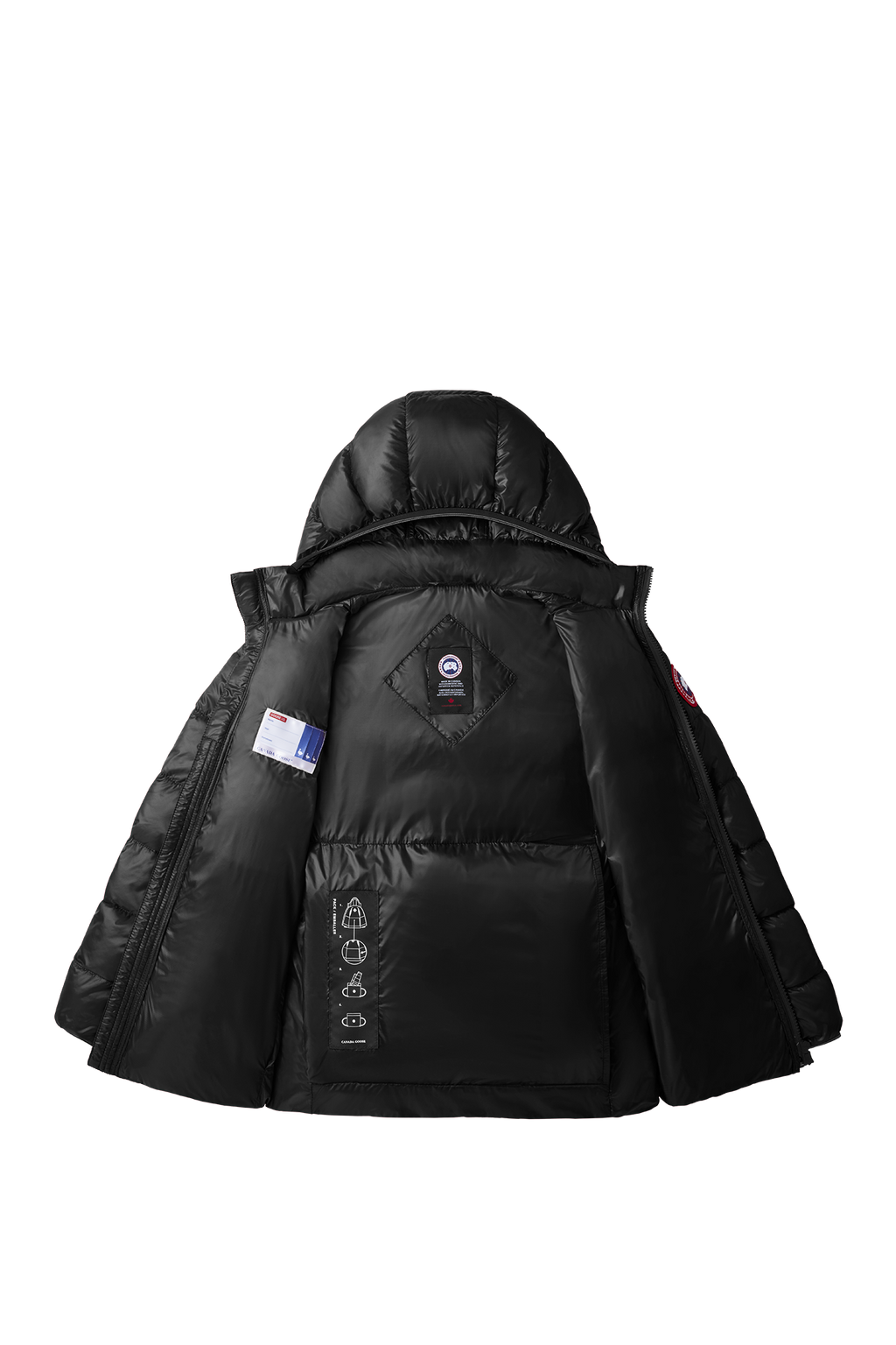 Youth Crofton Hoodie (Kids) - Black - Image 9