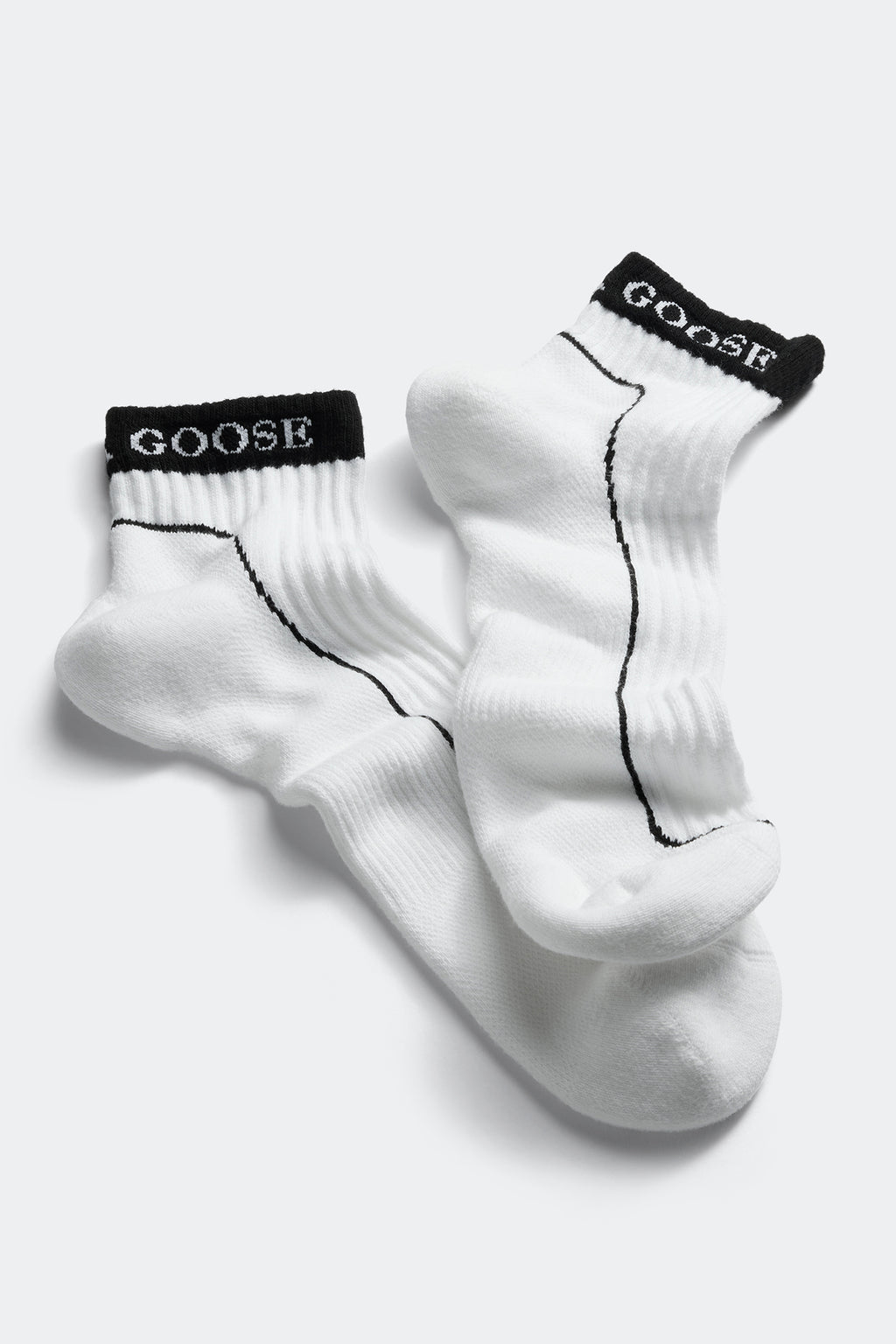 Boundary Sock Low - White - Image 2