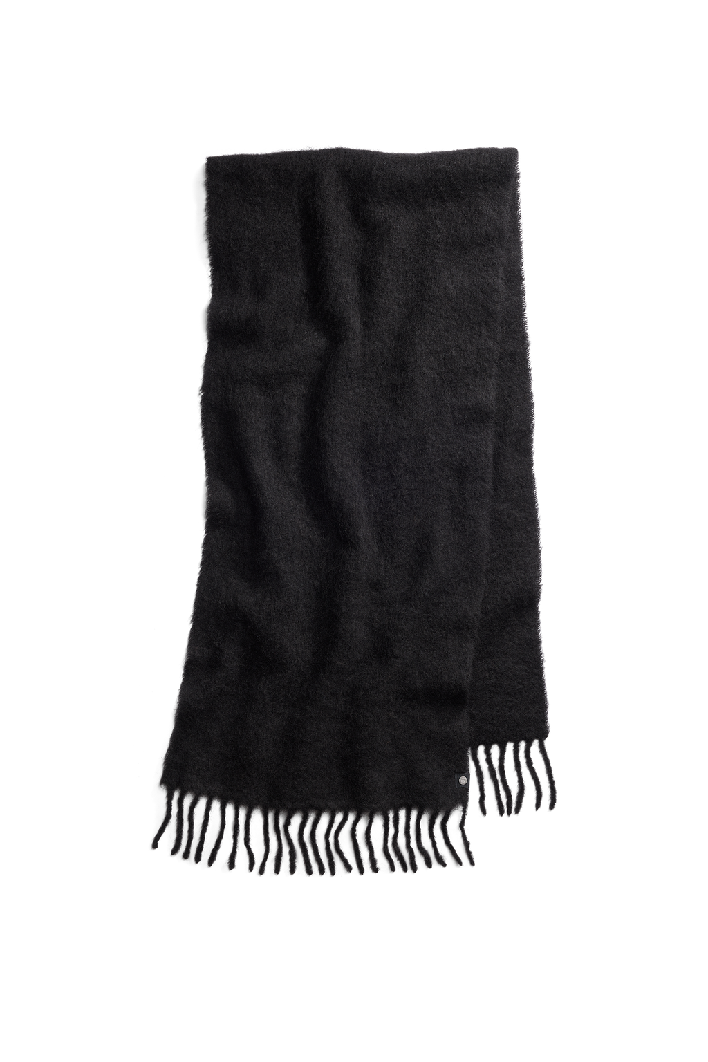 Alpaca Scarf (Women) - Black - Image 3