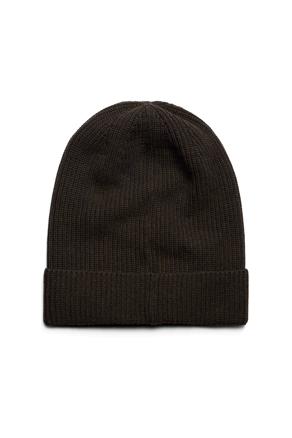 Cotton Rib Toque - Heather Espresso - Image 5