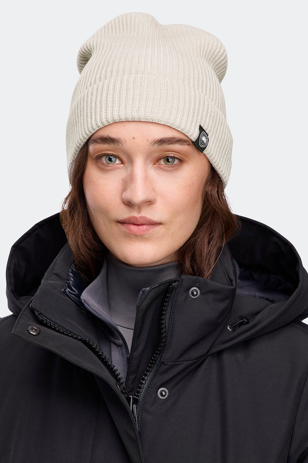 Cotton Rib Toque - Linen Heather - Image 3