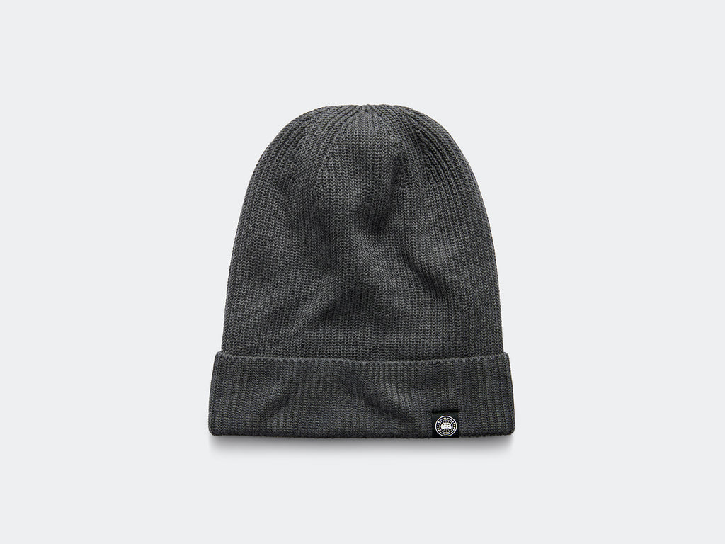 Cotton Rib Toque - Coastal Grey Heather