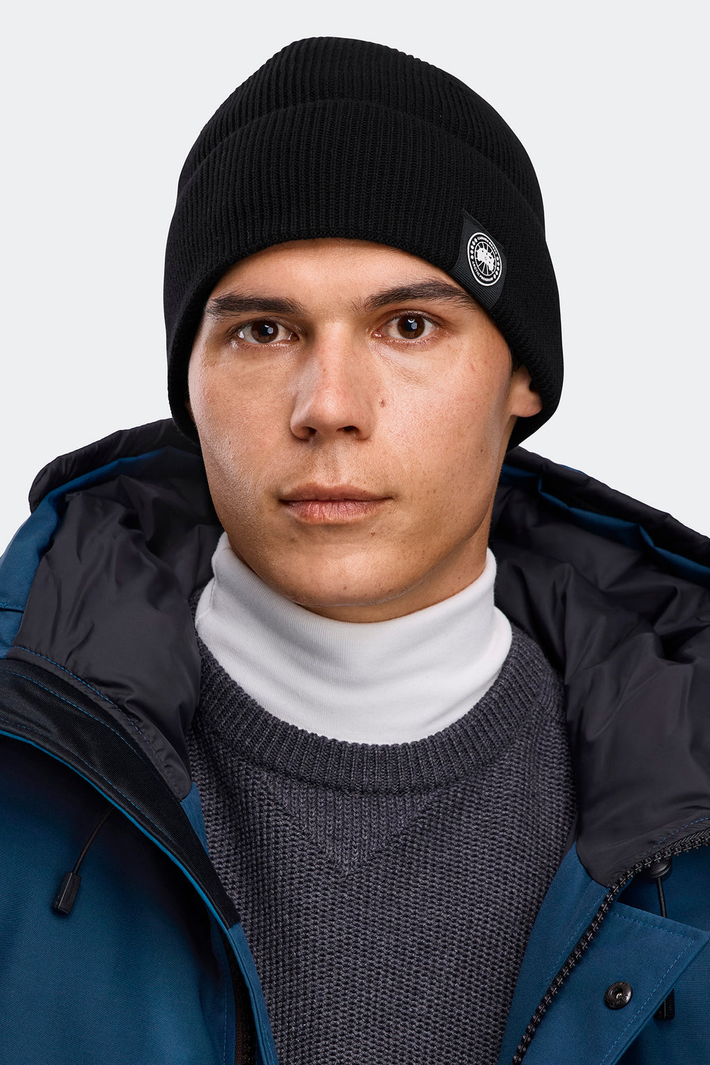 Cotton Beanie - Black - Image 2