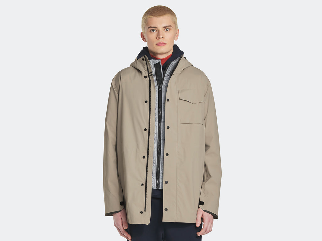 Nanaimo Jacket Black Label (Men) - Limestone