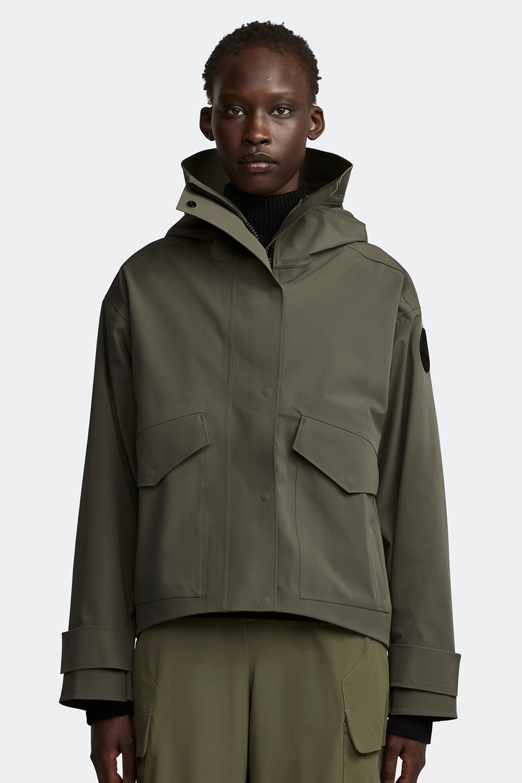 Tofino Rain Jacket Black Label (Women) - Smokey Sage