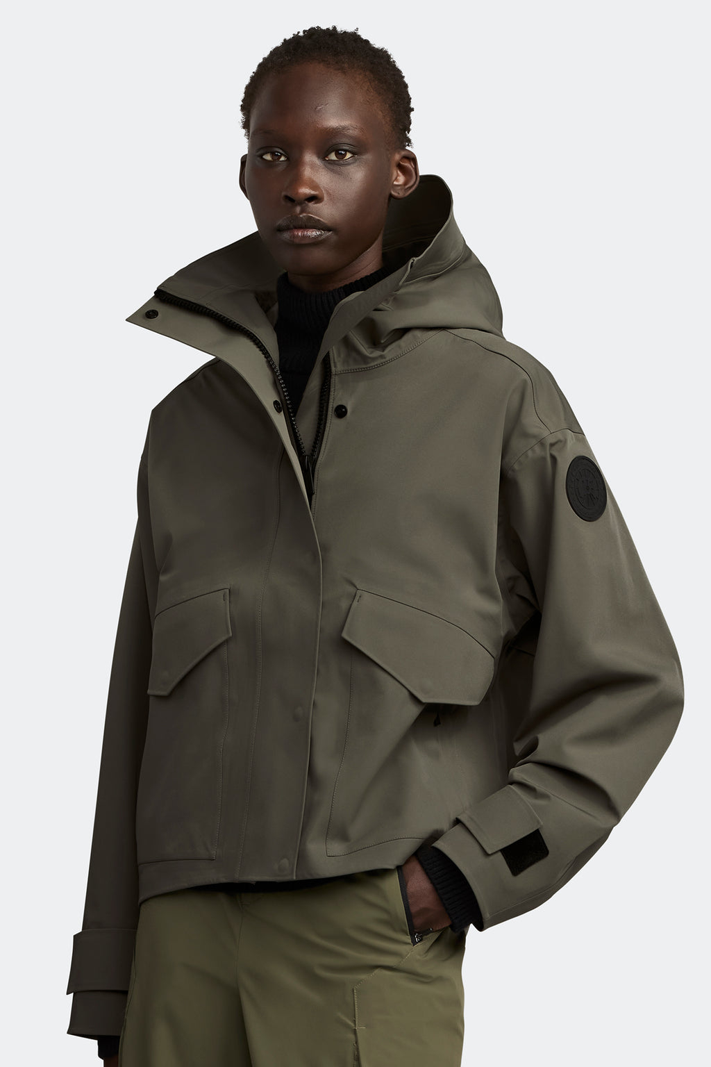 Tofino Rain Jacket Black Label (Women) - Smokey Sage