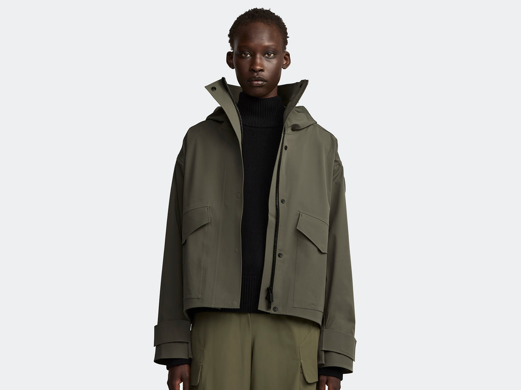 Tofino Rain Jacket Black Label (Women) - Smokey Sage