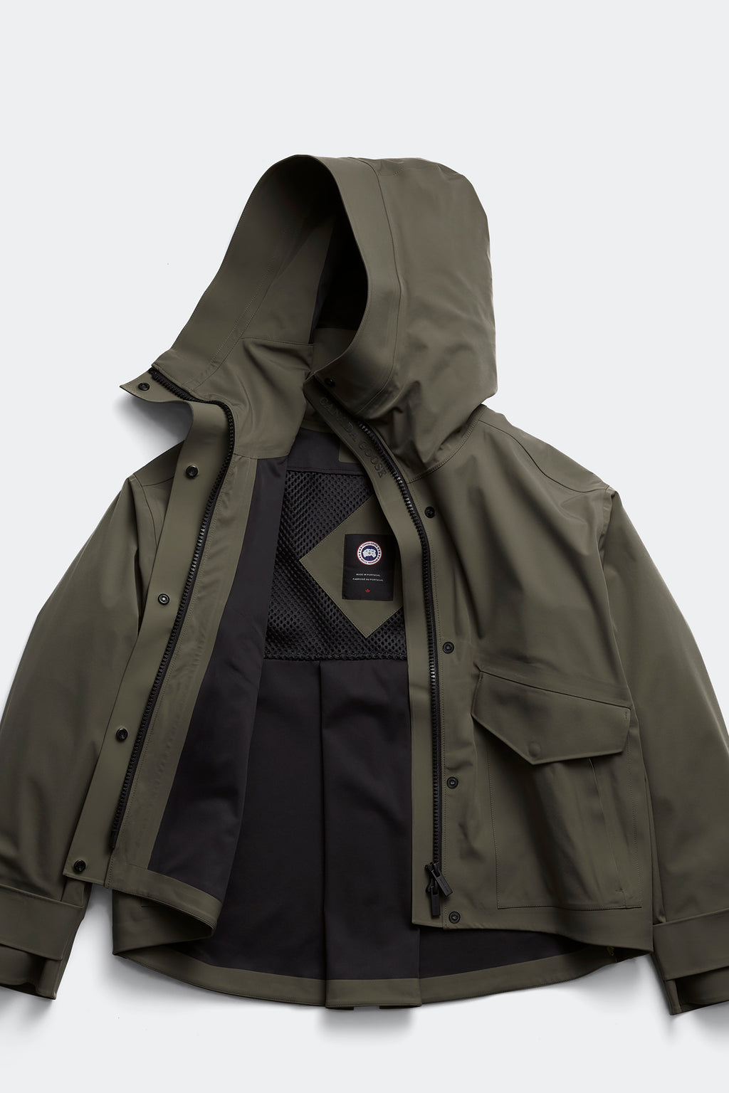 Tofino Rain Jacket Black Label (Women) - Smokey Sage - Image 10