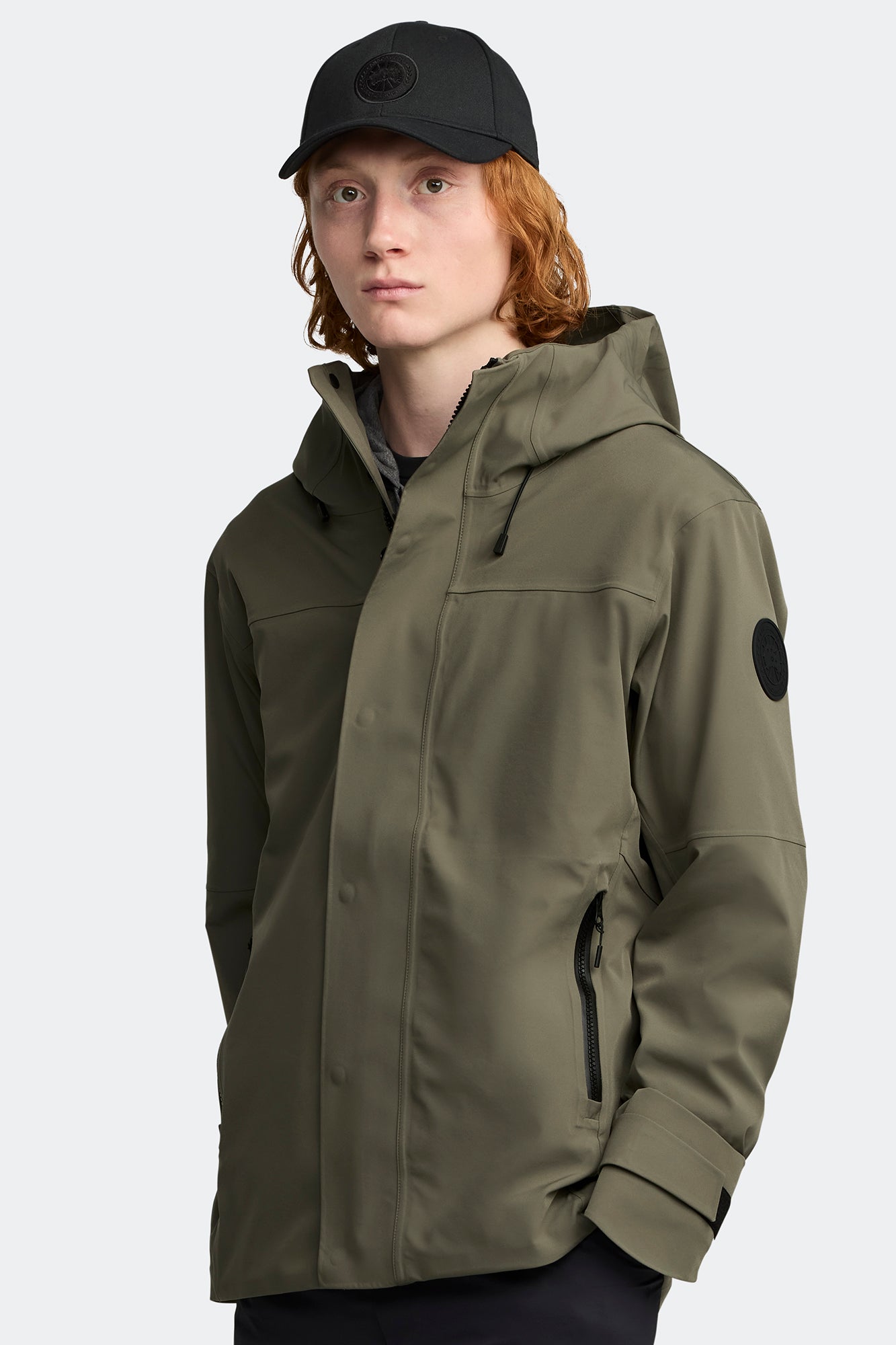 Rupert Rain Jacket Black Label - Smokey Sage