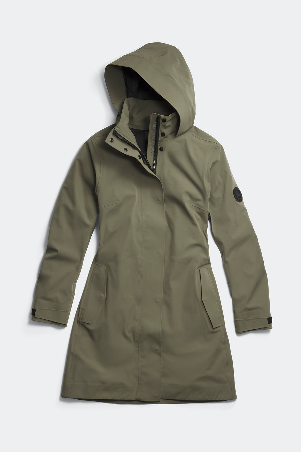 Cardero Rain Jacket Black Label (Women) - Smokey Sage - Image 6