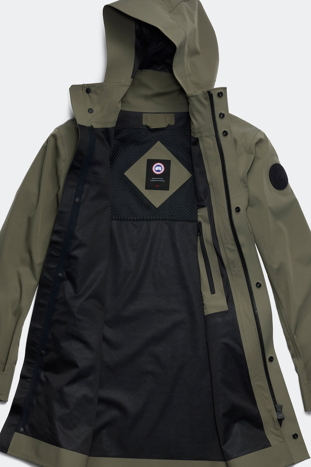 Barclay Rain Jacket Black Label (Men) - Smokey Sage - Image 9